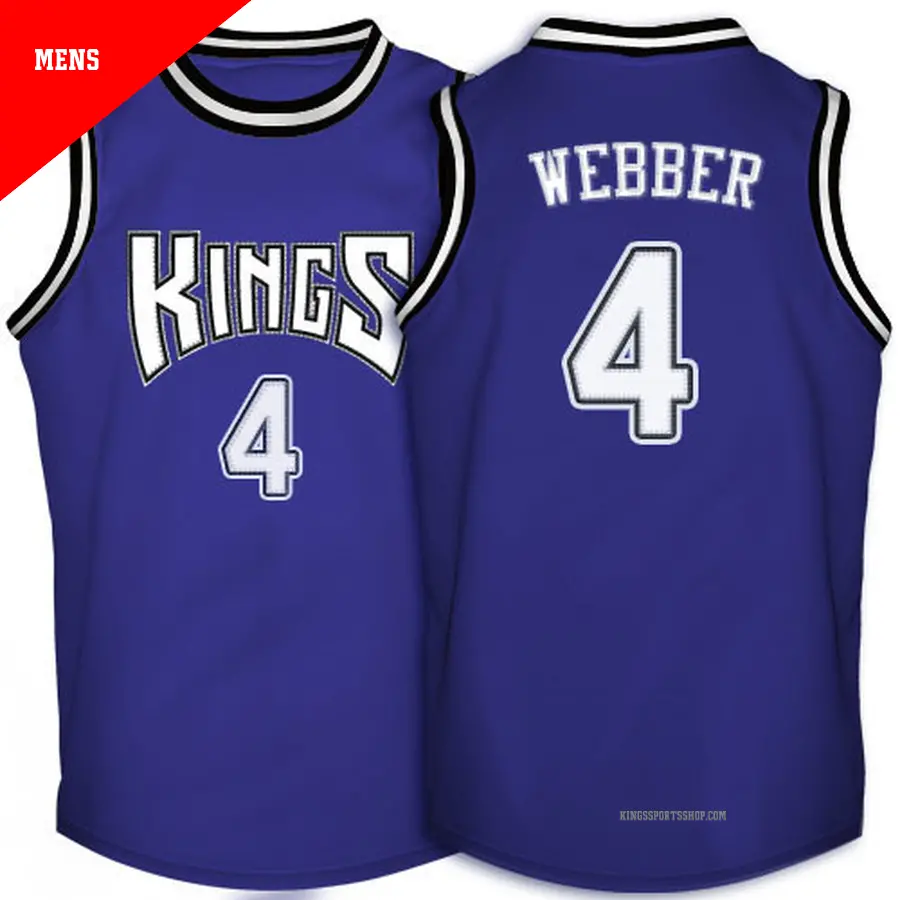 Chris Webber Jersey, Chris Webber Swingman, Fast Break