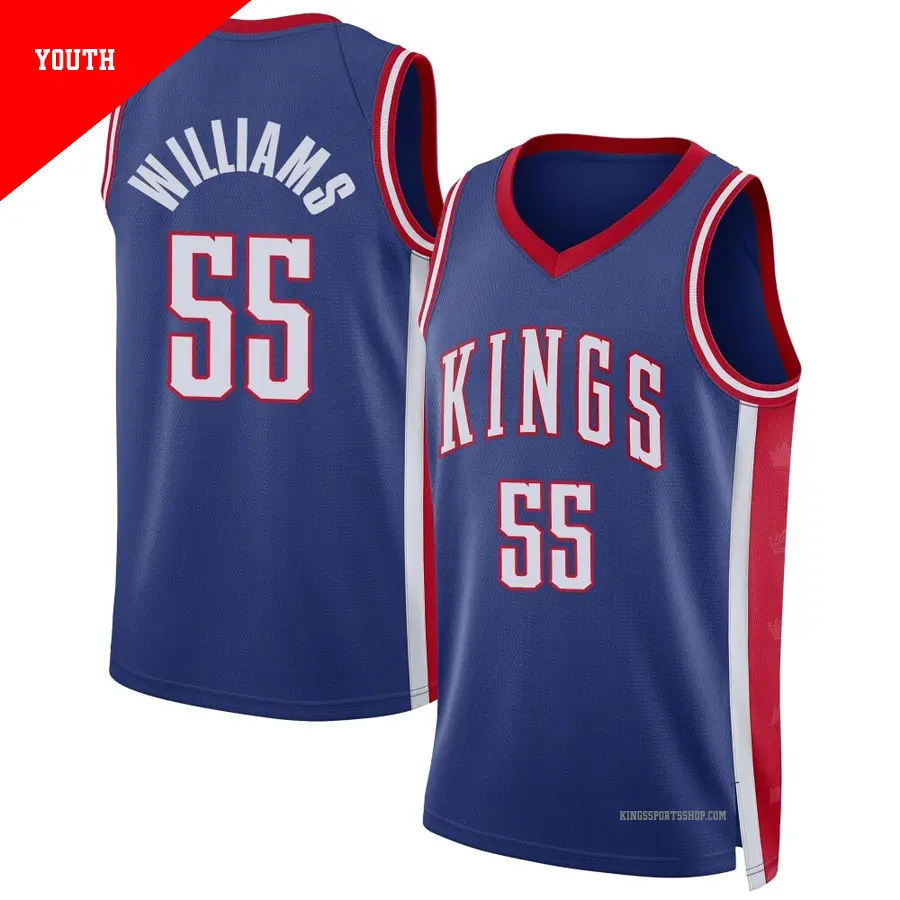 KINGS WILLIAMS 55 ブラックジャージ L 00-01 Jason Williams #55 Kings Mens Size S Mitchell & Ness